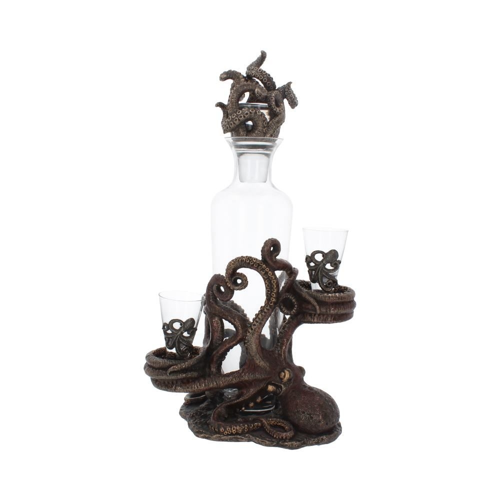 Nemesis Now - Tentacle Temptation Porte-bouteille (de vin) - Couleur bronze
